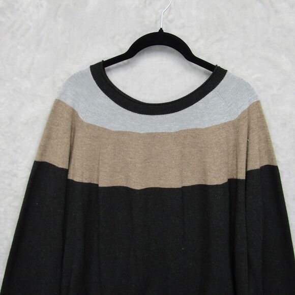 Smartwool Sweater Mens Extra Large Merino Wool Huckberry Crewneck Gray Tan Rei - Picture 2 of 9